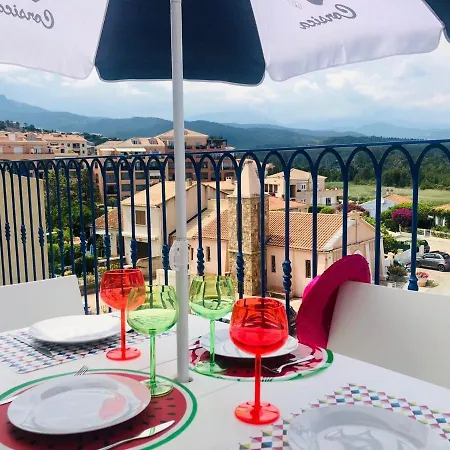 Appartement Centre Ville Avec Piscine Et Vue Mer 사리 솔렌자라